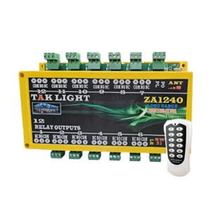 Remote control 12 relays 40 amps (ZA1240)