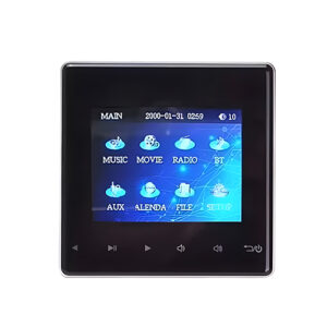 3 inch audio touch panel
