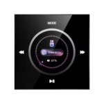 3 inch rotary audio touch panel with two outputs