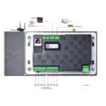 تاچ پنل صوتی 7 اینچ روتاری  با 8 خروجی - تصویر 6