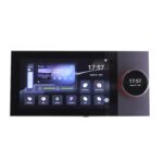 7 inch rotary audio touch panel with 8 outputs